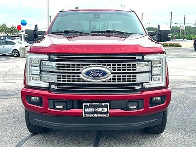2018 Ford Super Duty F-350 SRW Platinum 4WD Crew Cab 6.75' Box
