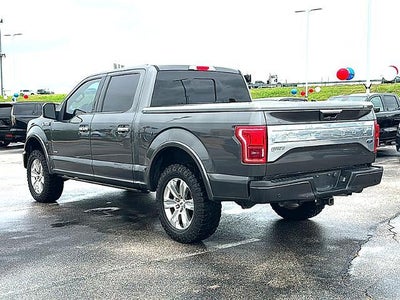 2015 Ford F-150 4WD SuperCrew 5-1/2 Ft Box Platinum