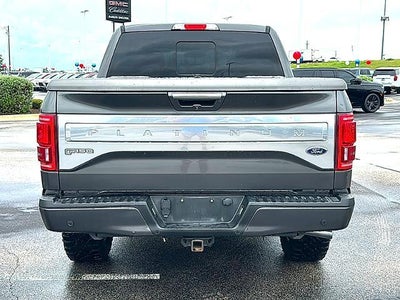 2015 Ford F-150 4WD SuperCrew 5-1/2 Ft Box Platinum
