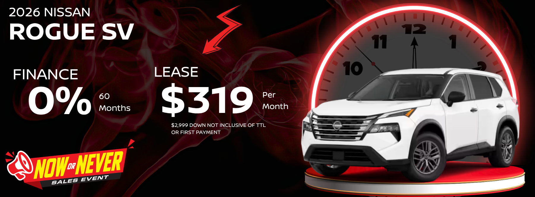 Nissan Rogue SV Offers