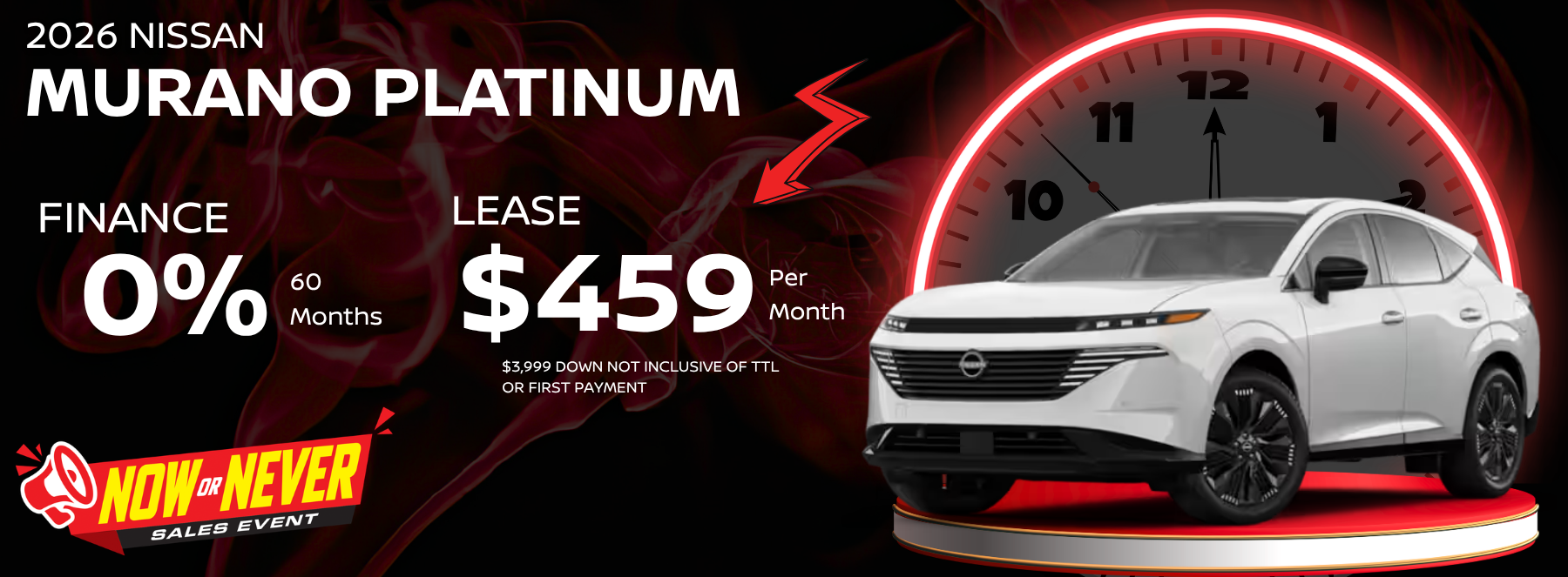 Nissan Murano Platinum Offers