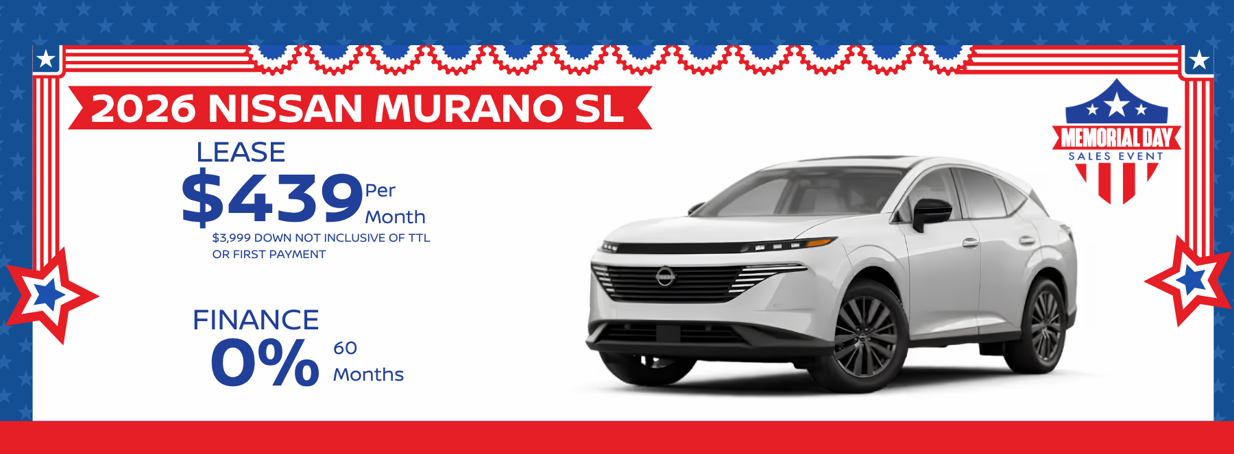 View Nissan Murano Offers