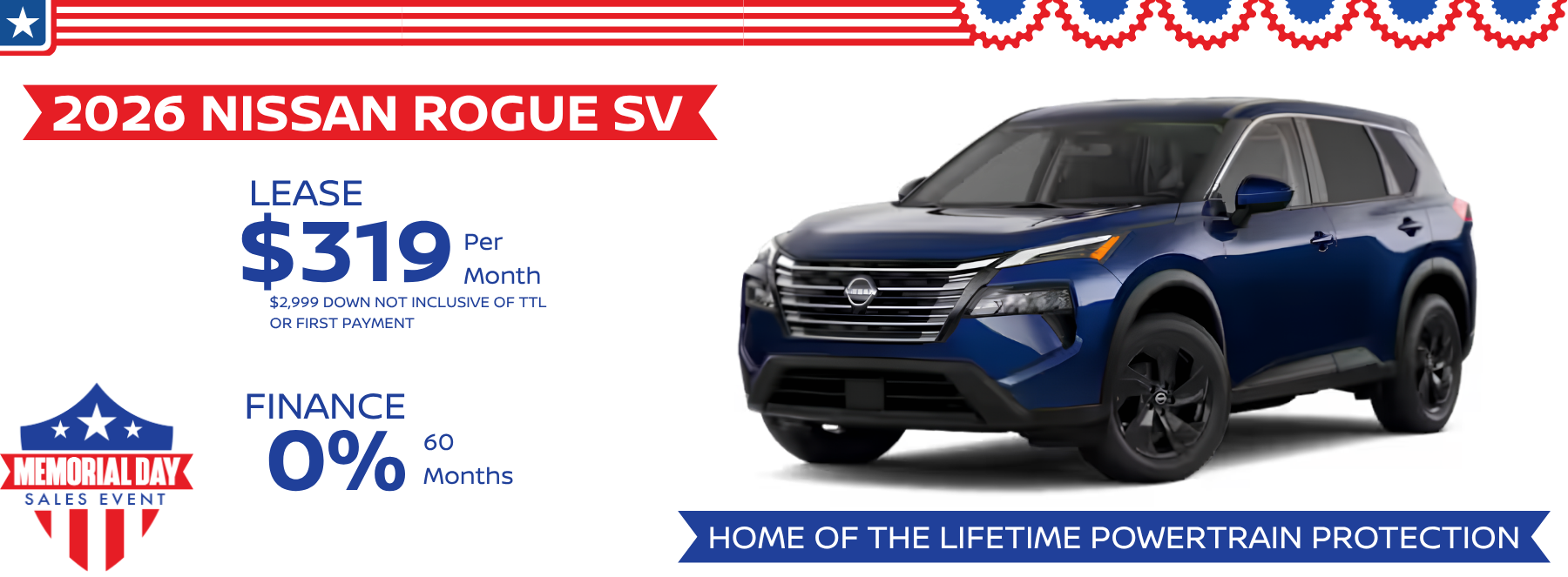 View Nissan Rogue Offers