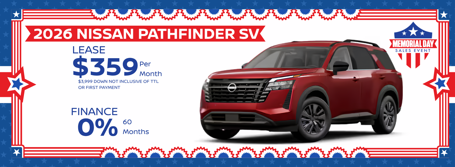 View Nissan Pathfinder Offers